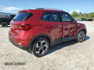 2024 Hyundai Venue Limited z VIN KMHRC8A30RU324332, wystawiony jako Copart lot #62459505 z przebiegiem 208 mil mil oraz Nie do naprawy • Non repairable. Historia ofert i sprzedaży dostępna na DreamBid. Obrazek 3.