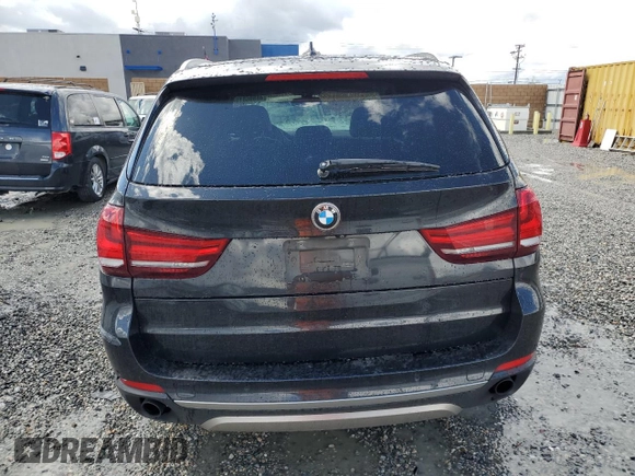 2014 BMW X5 sDrive35i with VIN 5UXKR2C50E0C01813, listed as a Copart auction lot 48896815 with 291,498 mi miles and Salvage Title. Bid and sale history available at carsss.com. Image 6.