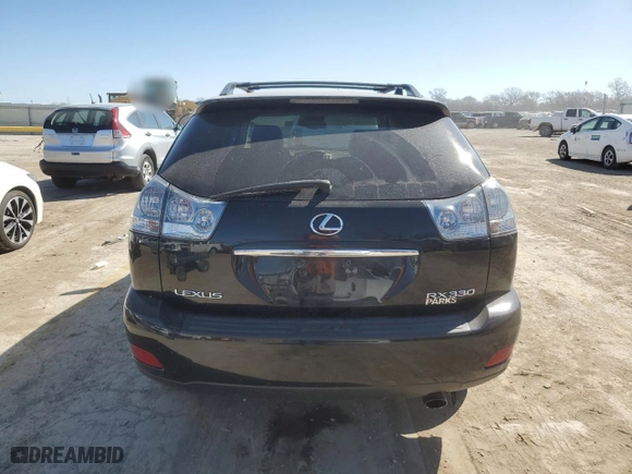 2005 Lexus RX 330 with VIN 2T2HA31U85C043268, listed as a Copart auction lot 48566285 with 164,802 mi miles and Salvage Title. Bid and sale history available at carsss.com. Image 6.