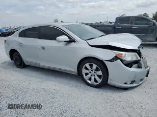 2012 Buick LaCrosse Premium 3 with VIN 1G4GH5E32CF141043, listed as a Copart auction lot 50089965 with 185,515 mi miles and Salvage title. Bid and sale history available at DreamBid. Image 4.