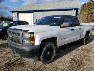2014 Chevrolet Silverado 1500 Work Truck with VIN 1GCVKPEH1EZ126698, listed as a Copart auction lot 82491164 with 222,110 mi miles and Clean Title. Bid and sale history available at DreamBid. Image 1.