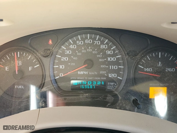 2003 Chevrolet Impala with VIN 2G1WF52E039354781, listed as a Copart auction lot 45527135 with 169,687 mi miles and Salvage Title. Bid and sale history available at carsss.com. Image 9.