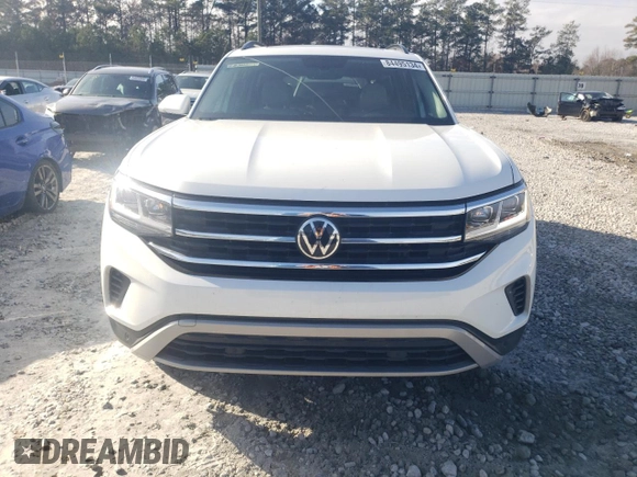 2023 Volkswagen Atlas SE with VIN 1V2JP2CA0PC548717, listed as a Copart auction lot 84495134 with 29,663 mi miles and Salvage title. Bid and sale history available at DreamBid. Image 5.