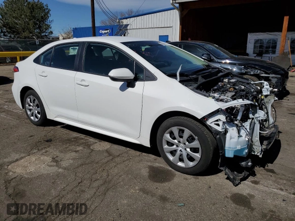 2024 Toyota Corolla LE with VIN 5YFB4MDE0RP140174, listed as a Copart auction lot 48538865 with 11,689 mi miles and Salvage Title. Bid and sale history available at carsss.com. Image 4.