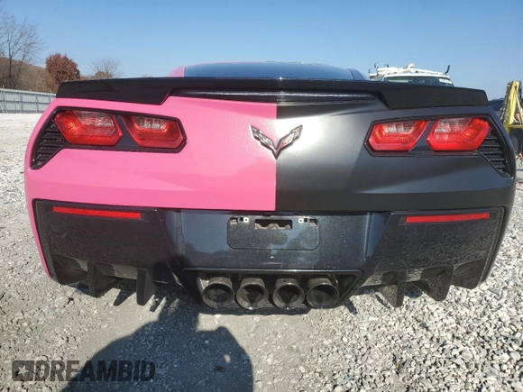2019 Chevrolet Corvette 2LT with VIN 1G1YD2D71K5116381, listed as a Copart auction lot 82898874 with 72,045 mi miles and Salvage Title. Bid and sale history available at carsss.com. Image 6.