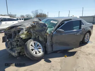 2018 Chrysler 300 Touring with VIN 2C3CCAAG3JH154337, listed as a Copart auction lot 48502595 with Not Provided miles and Salvage Title. Bid and sale history available at carsss.com. Image 1.
