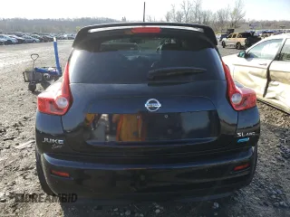 2014 Nissan Juke SL with VIN JN8AF5MV5ET362096, listed as a Copart auction lot 51055665 with 95,998 mi miles and Salvage Title. Bid and sale history available at carsss.com. Image 6.
