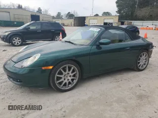 2000 Porsche 911 with VIN WP0CA2998YS650864, listed as a Copart auction lot 45181165 with 83,091 mi miles and Salvage title. Bid and sale history available at DreamBid. Image 1.