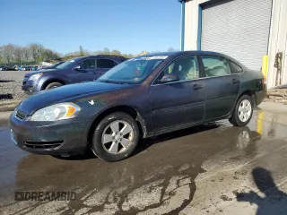 2008 Chevrolet Impala LT with VIN 2G1WT55NX89140652, listed as a Copart auction lot 54522965 with 160,322 mi miles and Salvage Title. Bid and sale history available at DreamBid. Image 1.