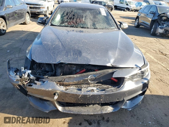 2019 BMW 4 Series 440i xDrive with VIN WBA4J7C58KBM74636, listed as a Copart auction lot 83778054 with 81,561 mi miles and Non Repairable. Bid and sale history available at carsss.com. Image 5.