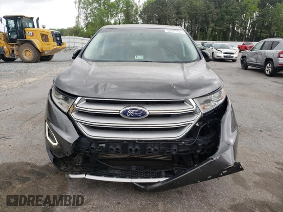 2015 Ford Edge SEL with VIN 2FMTK4J91FBB79082, listed as a Copart auction lot 50121365 with 74,251 mi miles and Salvage Title. Bid and sale history available at carsss.com. Image 5.
