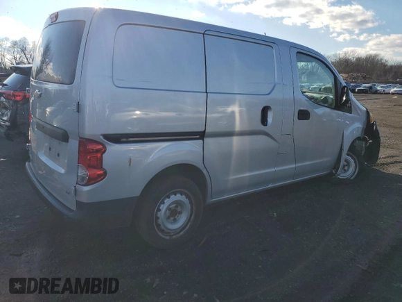 2015 Chevrolet City Express Cargo Van LT with VIN 3N63M0ZN7FK697441, listed as a Copart auction lot 83474204 with Not Provided miles and Salvage Title. Bid and sale history available at carsss.com. Image 3.