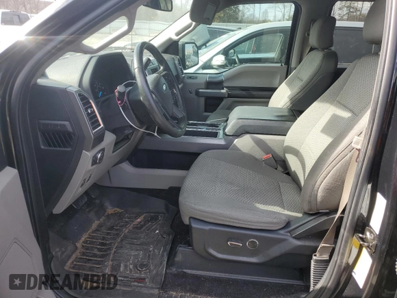 2015 Ford F-150 XL with VIN 1FTEW1CP7FFC11124, listed as a Copart auction lot 41777125 with 105,215 mi miles and Salvage title. Bid and sale history available at DreamBid. Image 7.