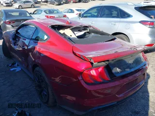 2021 Ford Mustang EcoBoost with VIN 1FA6P8TH5M5133065, listed as a IAAI auction lot 41163036 with 39,136 mi miles. Bid and sale history available at carsss.com. Image 3.