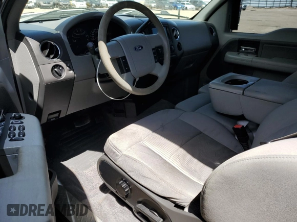 2007 Ford F-150 XLT with VIN 1FTPX14V87FA88759, listed as a Copart auction lot 57173705 with 180,308 mi miles and Salvage title. Bid and sale history available at DreamBid. Image 8.