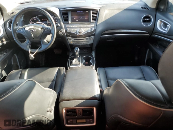 2019 Infiniti QX60 Pure with VIN 5N1DL0MN4KC570093, listed as a Copart auction lot 55215625 with 103,646 mi miles and Salvage title. Bid and sale history available at DreamBid. Image 8.