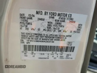 2006 Ford Escape Hybrid with VIN 1FMCU96H06KD03730, listed as a Copart auction lot 52585995 with 189,363 mi miles and Salvage title. Bid and sale history available at DreamBid. Image 13.