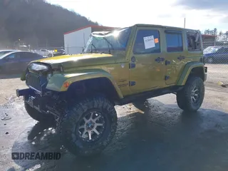 2007 Jeep Wrangler Unlimited Sahara with VIN 1J4GA59187L189519, listed as a IAAI auction lot 41204036 with 165,428 mi miles and . Bid and sale history available at DreamBid. Image 18.