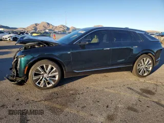 2024 Cadillac LYRIQ Luxury z VIN 1GYKPSRK5RZ106628, wystawiony jako Copart lot #79455674 z przebiegiem 5736 mil mil oraz Szkody całkowita. Historia ofert i sprzedaży dostępna na DreamBid. Obrazek 1.