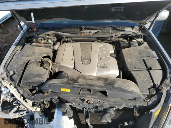 2004 Lexus LS 430 with VIN JTHBN36F640169807, listed as a Copart auction lot 47526795 with 123,163 mi miles and Salvage Title. Bid and sale history available at carsss.com. Image 11.