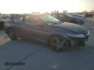 2016 Honda Accord Touring with VIN 1HGCT2B01GA006313, listed as a Copart auction lot 71765854 with 92,870 mi miles and Salvage Title. Bid and sale history available at DreamBid. Image 4.