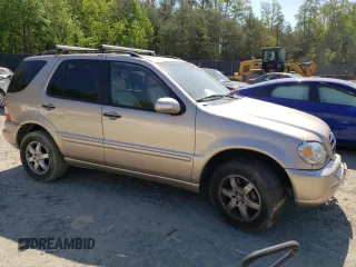 2004 Mercedes-Benz M with VIN 4JGAB75EX4A491796, listed as a Copart auction lot 54076205 with 122,831 mi miles and Clean Title. Bid and sale history available at carsss.com. Image 4.