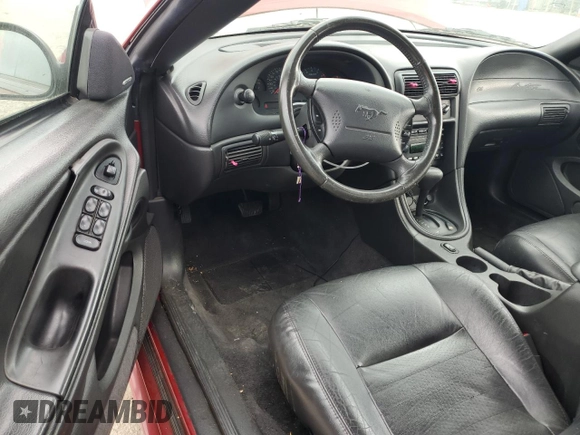 2003 Ford Mustang GT Deluxe with VIN 1FAFP45X13F412731, listed as a Copart auction lot 43479025 with 196,519 mi miles and Salvage Title. Bid and sale history available at carsss.com. Image 8.