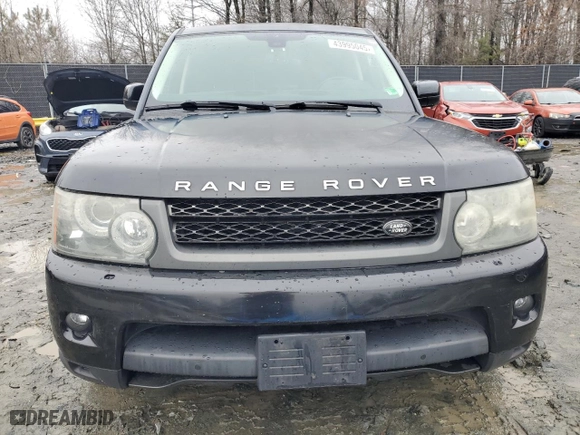 2010 Land Rover Range Rover Sport HSE LUX with VIN SALSK2D4XAA233531, listed as a Copart auction lot 43995045 with 0 mi miles and Salvage Title. Bid and sale history available at carsss.com. Image 5.