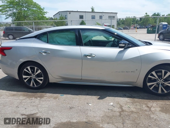 2018 Nissan Maxima SL with VIN 1N4AA6AP3JC391392, listed as a IAAI auction lot 42581182 with 31,195 mi miles and . Bid and sale history available at DreamBid. Image 14.