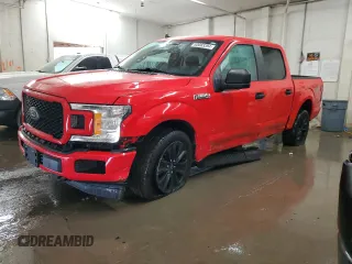 2020 Ford F-150 XL with VIN 1FTEW1E50LKF31657, listed as a Copart auction lot 83083394 with 56,669 mi miles and Salvage title. Bid and sale history available at DreamBid. Image 1.