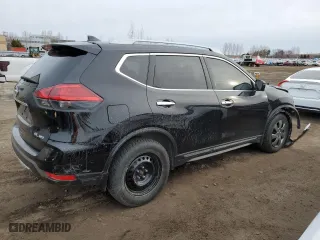 2017 Nissan Rogue SL with VIN 5N1AT2MV0HC869636, listed as a Copart auction lot 49747685 with 205,289 mi miles and Salvage Title. Bid and sale history available at carsss.com. Image 3.