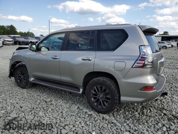 2023 Lexus GX 460 Premium with VIN JTJAM7BX3P5383132, listed as a Copart auction lot 57887005 with 18,198 mi miles and Salvage title. Bid and sale history available at DreamBid. Image 2.