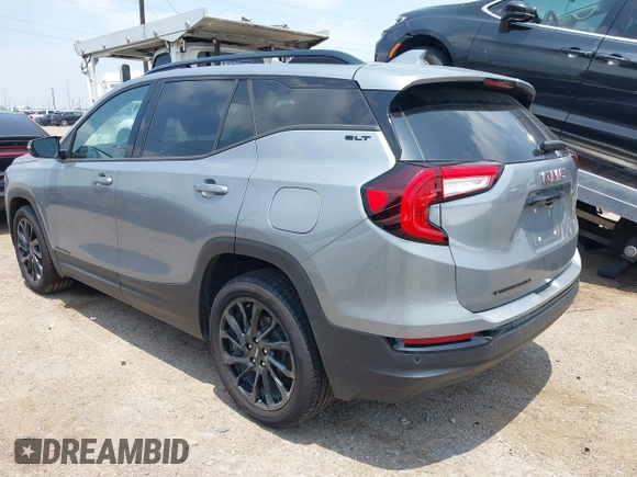 2024 GMC Terrain SLT with VIN 3GKALPEG3RL390641, listed as a IAAI auction lot 42209884 with 8,193 mi miles and . Bid and sale history available at DreamBid. Image 3.