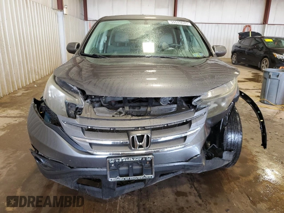 2013 Honda CR-V EX with VIN 2HKRM4H55DH648896, listed as a Copart auction lot 55533645 with 168,361 mi miles and Salvage Title. Bid and sale history available at DreamBid. Image 5.