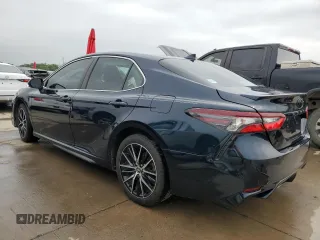 2021 Toyota Camry SE Nightshade with VIN 4T1T11AK5MU527073, listed as a Copart auction lot 55192524 with 75,581 mi miles and Salvage Title. Bid and sale history available at carsss.com. Image 2.