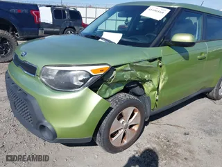 2015 Kia Soul with VIN KNDJN2A20F7808043, listed as a IAAI auction lot 41446164 with 115,340 mi miles. Bid and sale history available at carsss.com. Image 6.