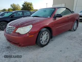 2008 Chrysler Sebring LX with VIN 1C3LC45K18N231952, listed as a Copart auction lot 78195234 with 0 mi miles and Salvage Title. Bid and sale history available at carsss.com. Image 1.