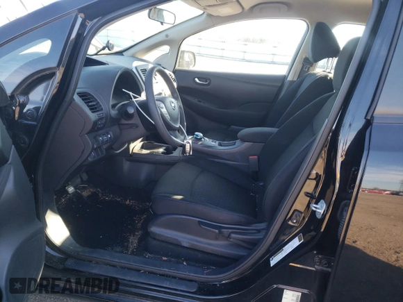 2017 Nissan LEAF SL with VIN 1N4BZ0CP3HC303636, listed as a Copart auction lot 71607562 with 33,367 mi miles. Bid and sale history available at carsss.com. Image 7.