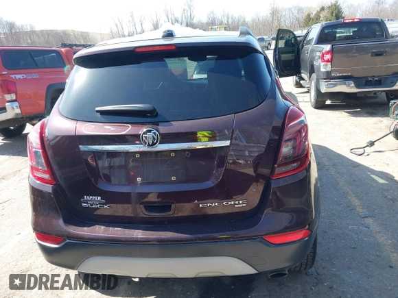 2017 Buick Encore Preferred with VIN KL4CJESB9HB056518, listed as a IAAI auction lot 41745360 with 133,061 mi miles. Bid and sale history available at carsss.com. Image 16.