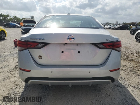 2021 Nissan Sentra SV with VIN 3N1AB8CV7MY219329, listed as a Copart auction lot 49722724 with 66,244 mi miles and Salvage Title. Bid and sale history available at DreamBid. Image 6.
