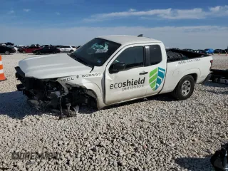 2024 Nissan Frontier S with VIN 1N6ED1CL4RN634494, listed as a Copart auction lot 47622355 with 0 mi miles and Salvage Title. Bid and sale history available at carsss.com. Image 1.