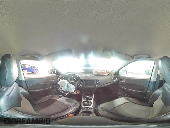 2018 Jeep Compass Altitude with VIN 3C4NJDBB4JT270491, listed as a Copart auction lot 84531584 with Not Provided miles and Salvage Title. Bid and sale history available at carsss.com. Image 16.