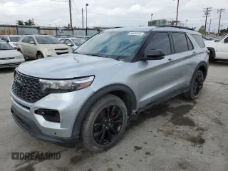 2020 Ford Explorer ST with VIN 1FM5K8GCXLGA61569, listed as a Copart auction lot 54600145 with 36,685 mi miles and Salvage Title. Bid and sale history available at carsss.com. Image 1.