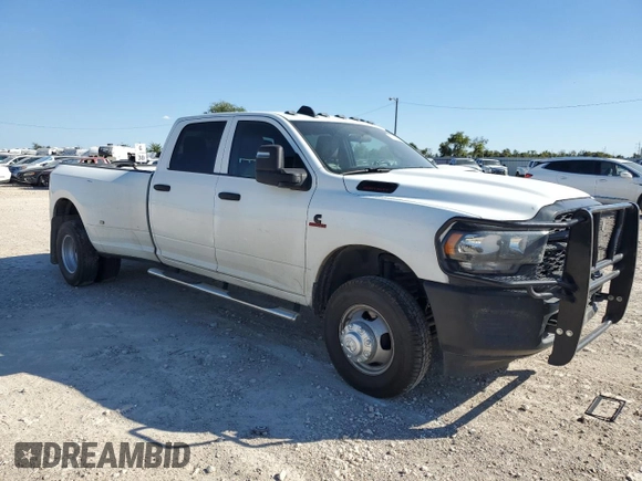 2023 Ram 3500 Tradesman with VIN 3C63RRGL3PG501114, listed as a Copart auction lot 72960184 with 110,979 mi miles and Salvage Title. Bid and sale history available at carsss.com. Image 4.