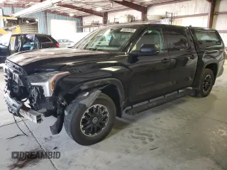 2023 Toyota Tundra SR5 with VIN 5TFLA5DB9PX085781, listed as a Copart auction lot 58836705 with 38,574 mi miles and Salvage title. Bid and sale history available at DreamBid. Image 1.
