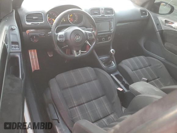 2012 Volkswagen GTI w/Conv & Sunroof with VIN WVWEV7AJXCW252931, listed as a Copart auction lot 84538064 with 126,899 mi miles and Salvage title. Bid and sale history available at DreamBid. Image 8.