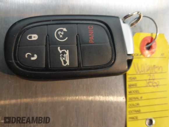 2020 Jeep Cherokee Limited with VIN 1C4PJMDX6LD523966, listed as a IAAI auction lot 42385550 with 40,803 mi miles and . Bid and sale history available at DreamBid. Image 11.
