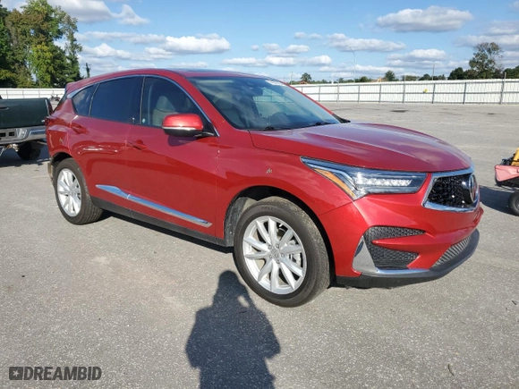 2020 Acura RDX with VIN 5J8TC1H38LL016976, listed as a Copart auction lot 74579114 with 71,195 mi miles and Salvage Title. Bid and sale history available at carsss.com. Image 4.