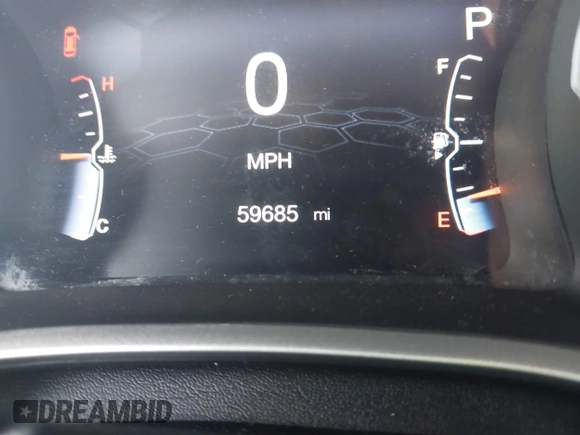 2018 Jeep Compass Limited with VIN 3C4NJDCB4JT365762, listed as a IAAI auction lot 42694434 with 59,685 mi miles and . Bid and sale history available at DreamBid. Image 15.