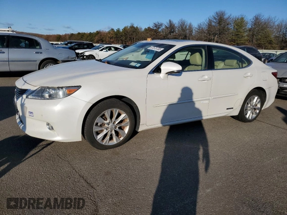 2013 Lexus ES 300h with VIN JTHBW1GG8D2036379, listed as a Copart auction lot 87573735 with 134,000 mi miles and Non repairable. Bid and sale history available at DreamBid. Image 1.